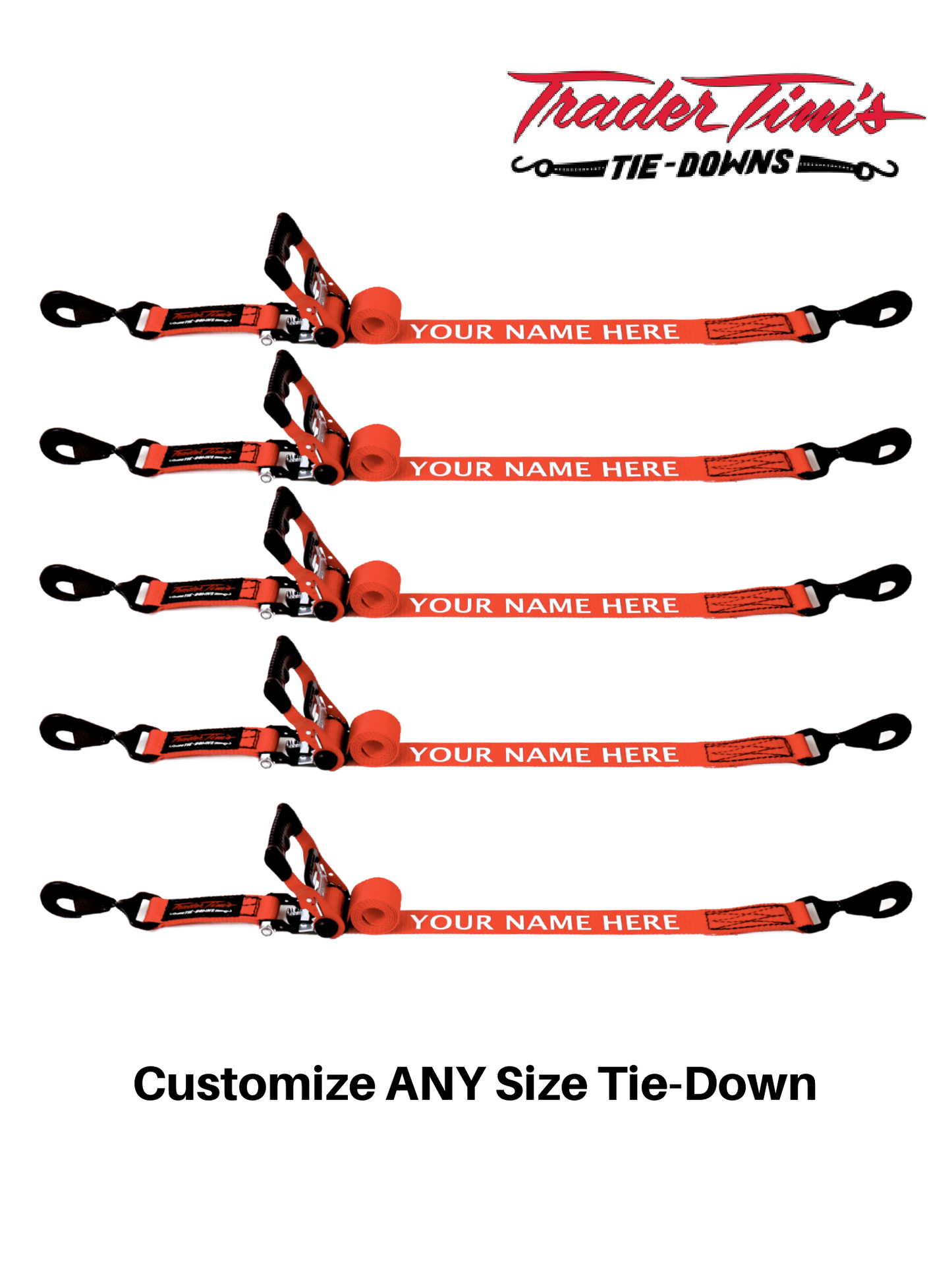 ADD ON - Your Name Here - Custom Options for Tie Downs