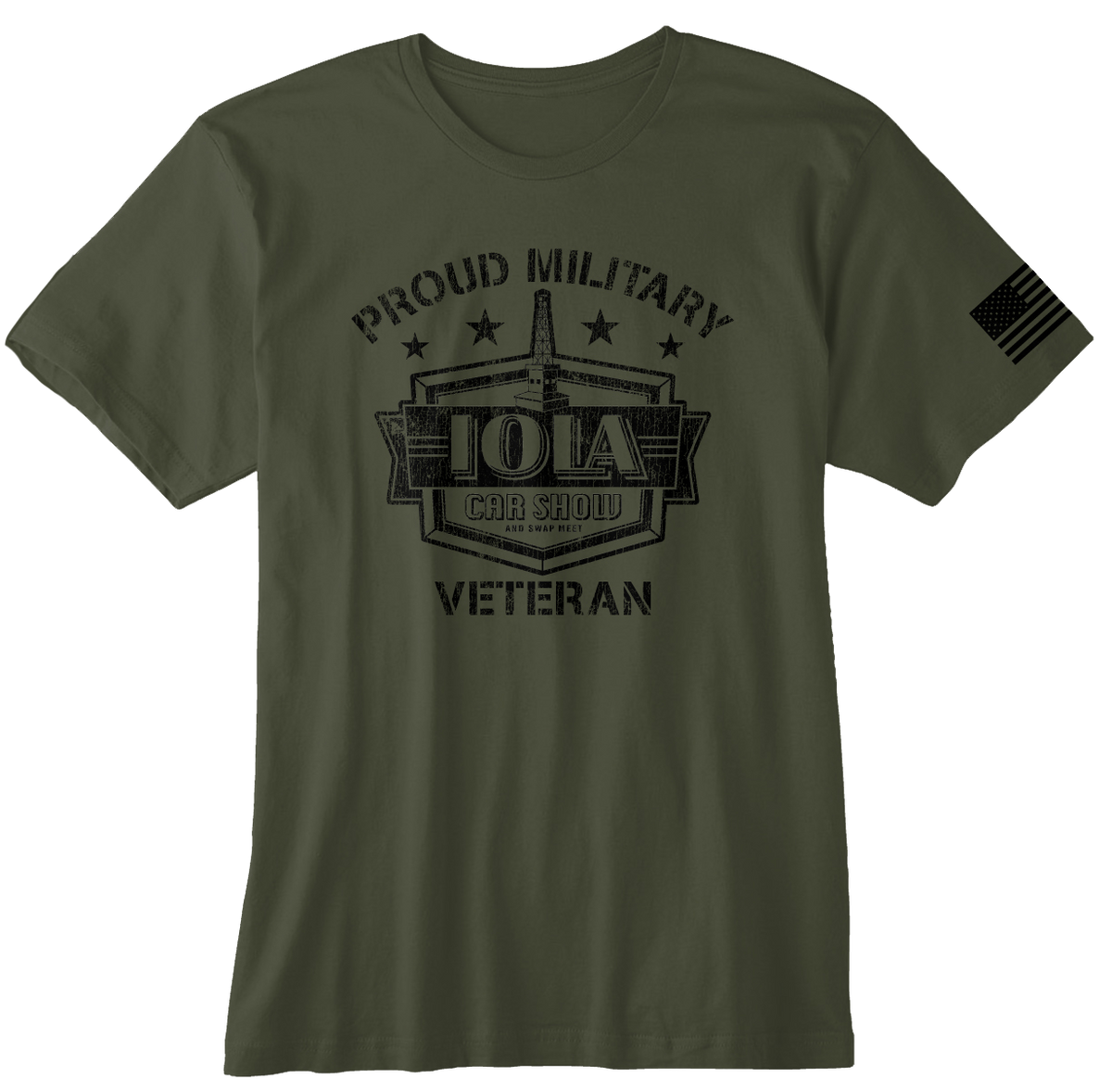 Iola Proud Military Veteran Tee