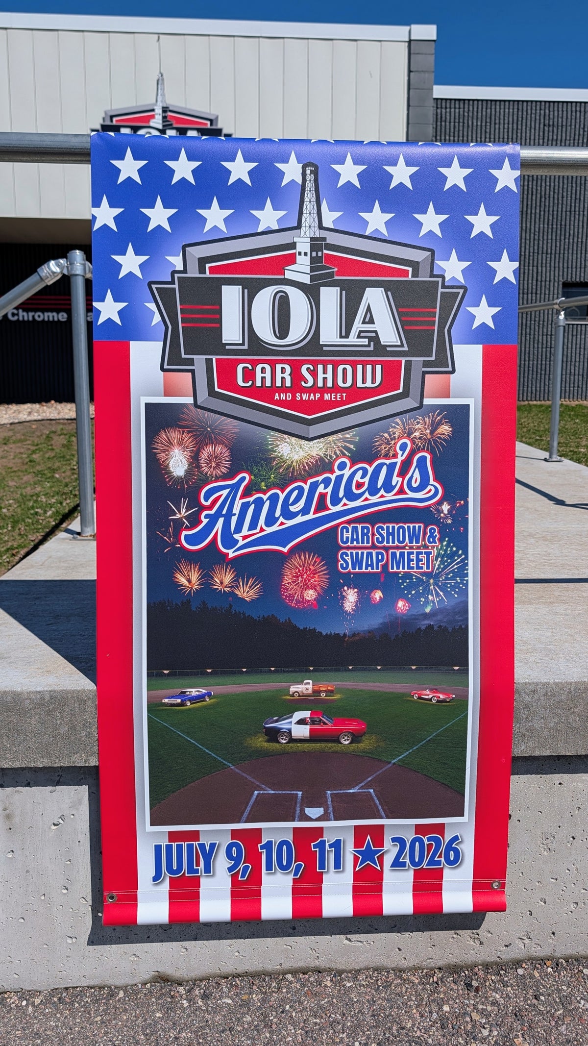 Iola '26 30" by 60" Street Pole Banners