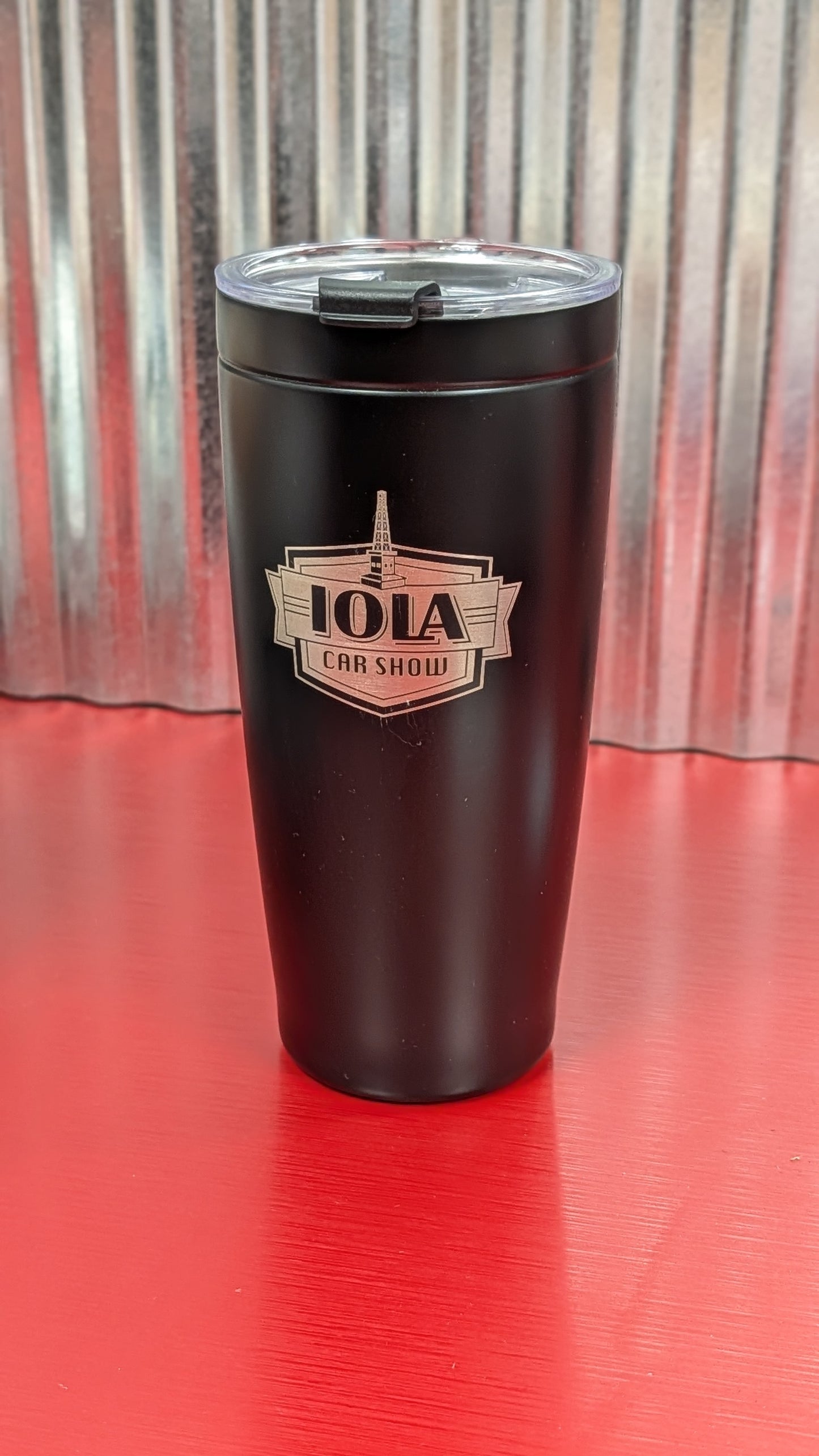 Iola Laser Engraved Vacuum Tumbler 20 oz.