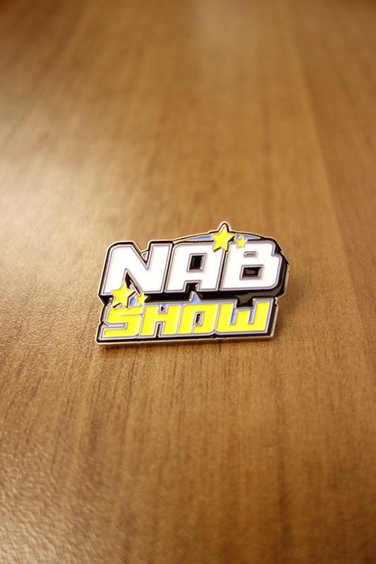 Exclusive NAB Show Enamel Metal Lapel Pin - NAB SHOW