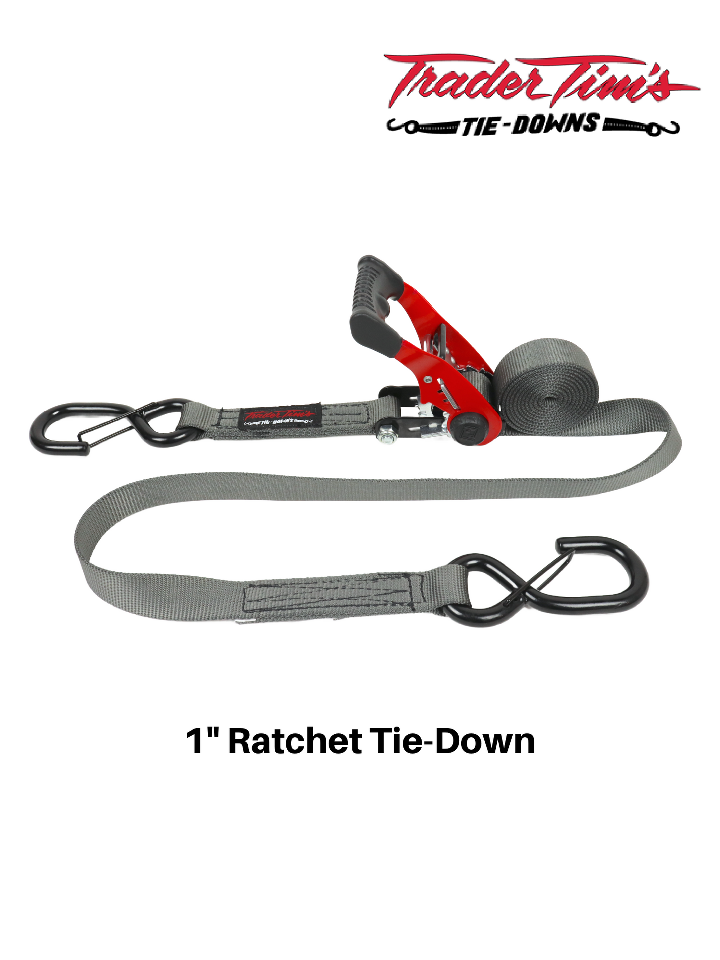1" Ratchet Tie Down - Size & Color Options