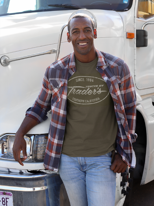 NEW! Limited Edition Tee - Distressed Trucks by Trader's 1984