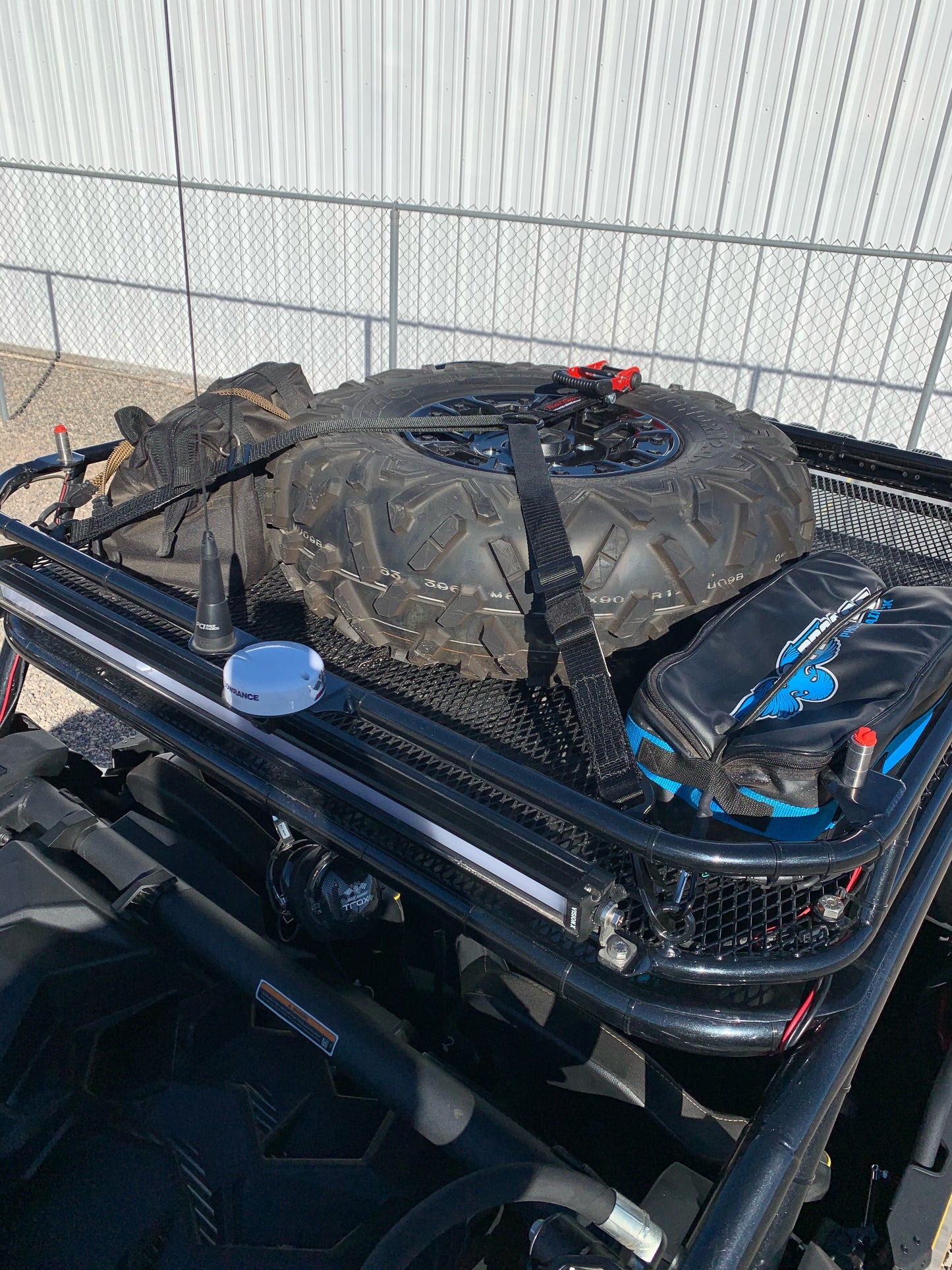 2” 3-Point Spare Tire Hold Down - Adjustable Size & Configuration Options