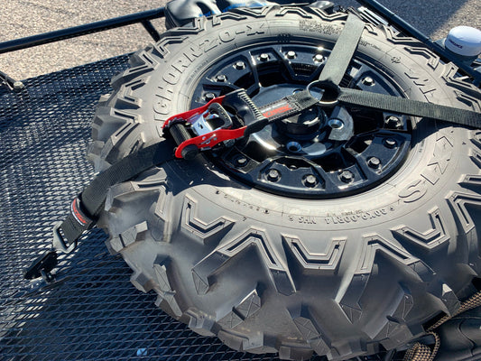 1.5" 3-Point Spare Tire Hold-Down - Adjustable Size