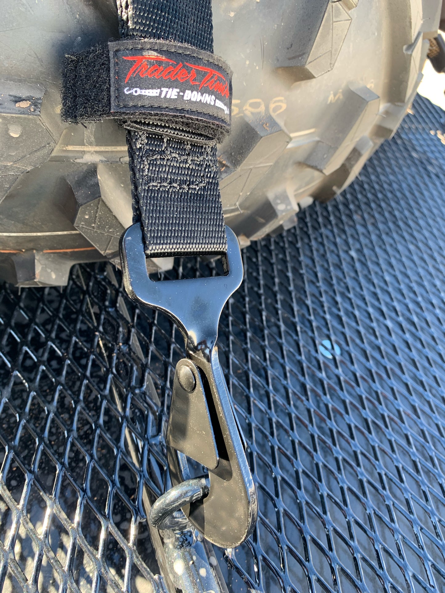 2” 3-Point Spare Tire Hold Down - Adjustable Size & Configuration Options