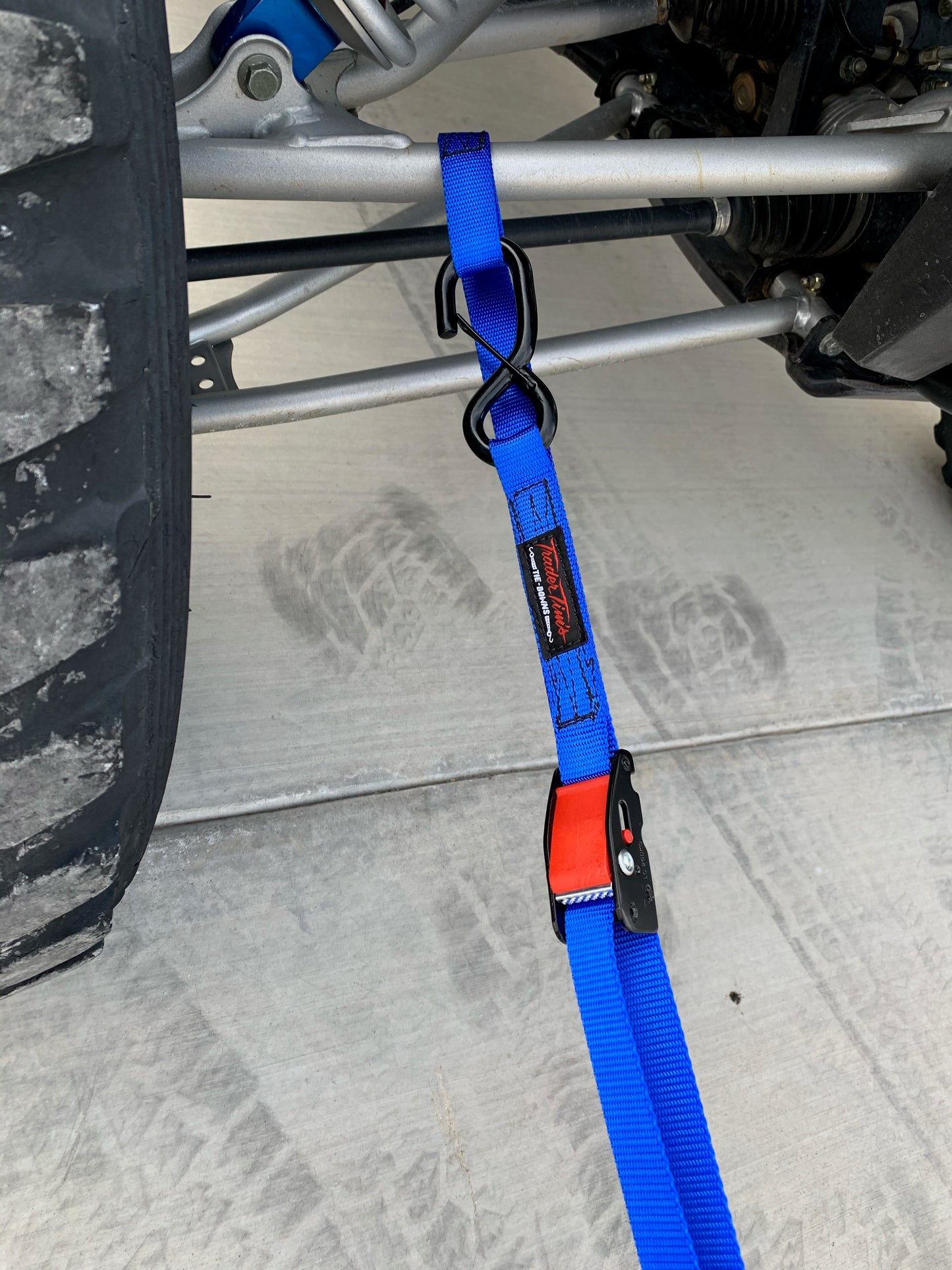 1" x 8' Cam-Lock Tie Down with Soft Tie