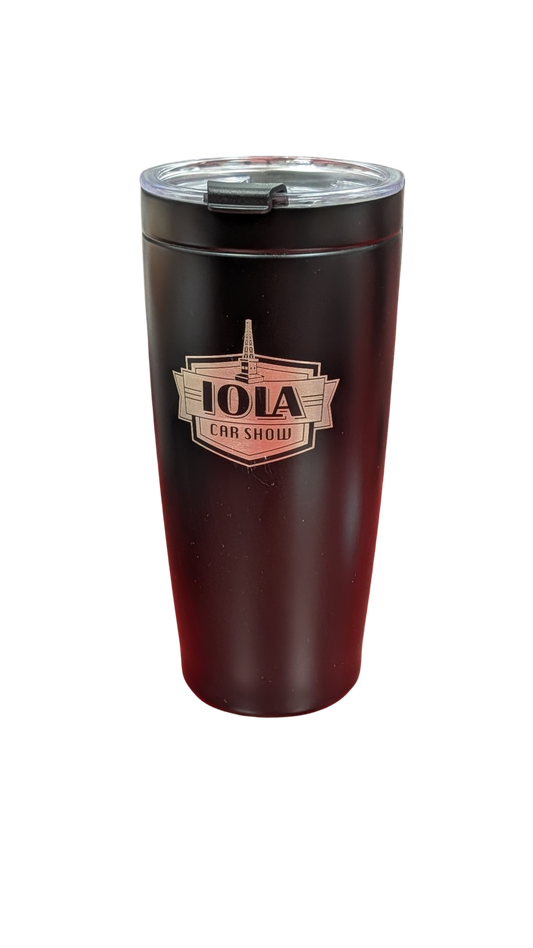 Iola Laser Engraved Vacuum Tumbler 20 oz.