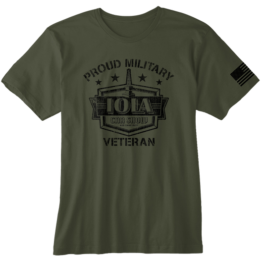 Iola Proud Military Veteran Tee
