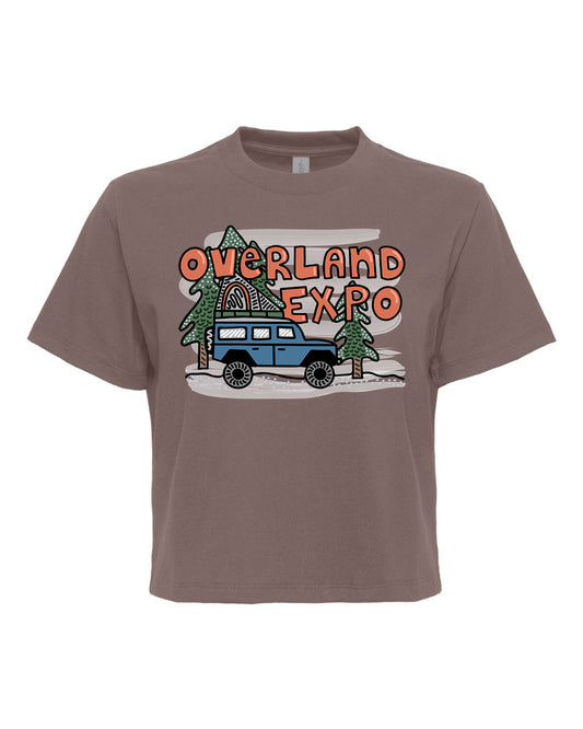 Overland Expo Ladies Crop Tee