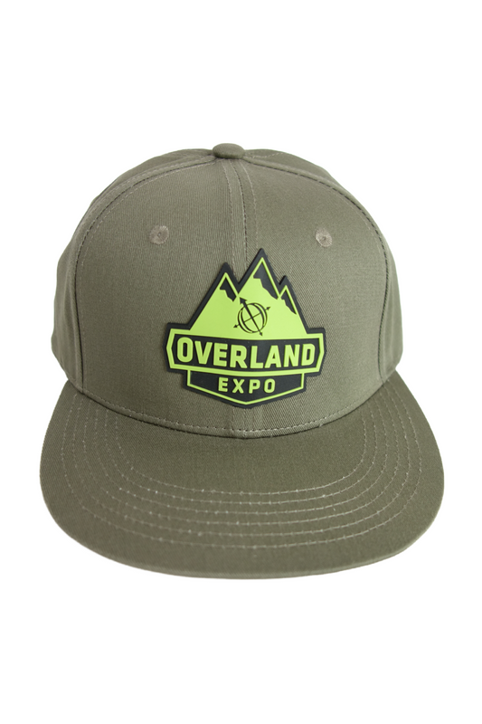 Overland Expo - Green Mountain Patch - Flat Billed Hat