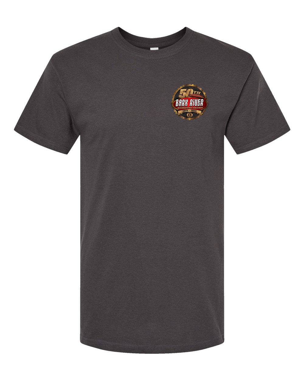 50th Tee - Charcoal