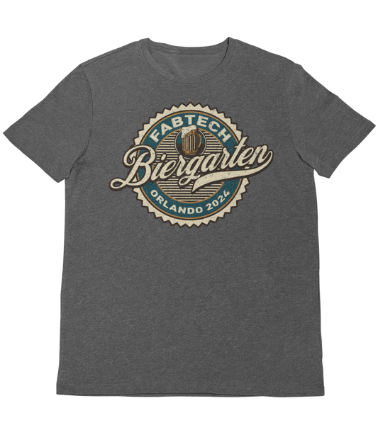 Biergarten Short Sleeve- Charcoal Heather