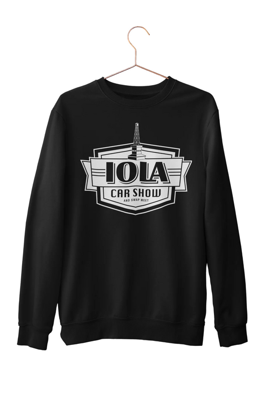 Iola One Color Logo Crewneck