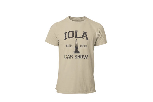 Iola One Color Vintage Logo T-Shirt