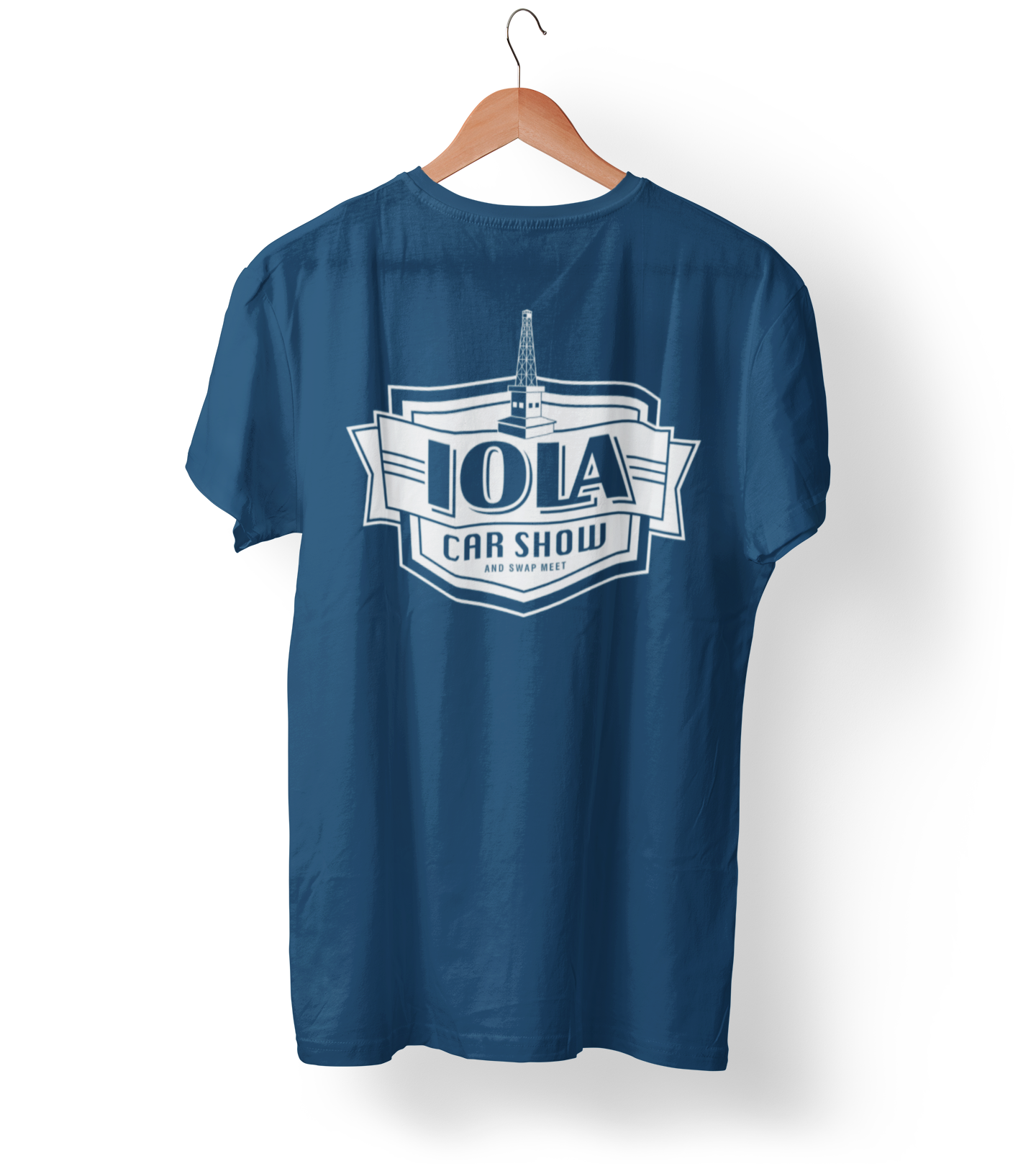 Iola One Color Front & Back Logo T-Shirt