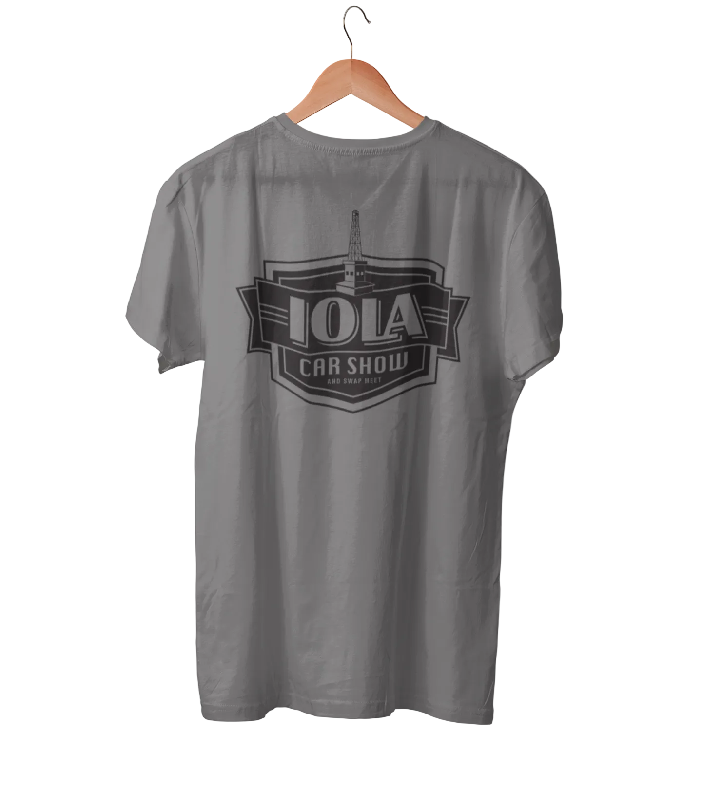 Iola One Color Front & Back Logo T-Shirt
